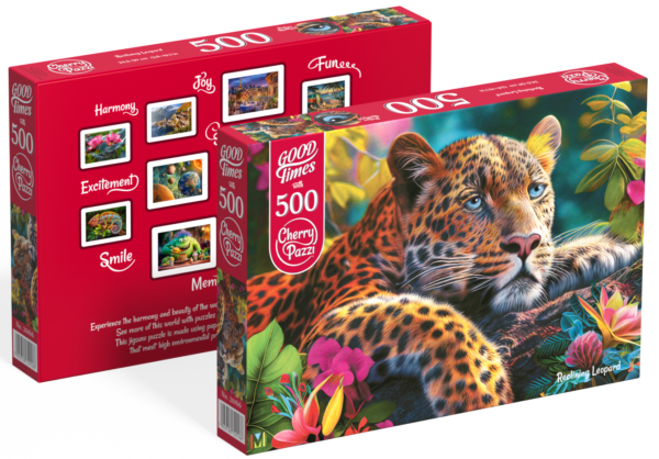 Reclining Leopard