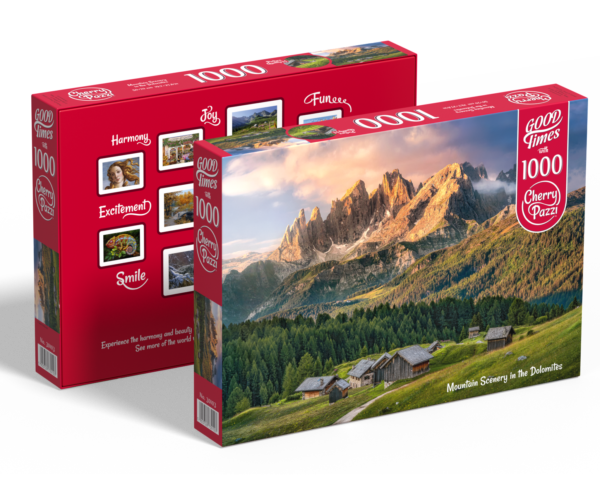 Mountain Scenary in the Dolomities
